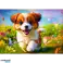 Puslespil 500 Glad Hund Trefl 37524 billede 1