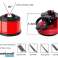 Knife and Scissors Sharpener with Suction Cup Locking Lever Red image 4