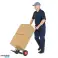 Foldable aluminium warehouse transport trolley 90kg image 3