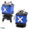 4D Plane Laser Level 16 Lines Case 2 Batteries Blue image 1
