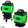 4D Planar Laser Level 16 Lines Bag 2 Batteries Green image 1