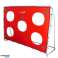 Soccer Training Goal with Aiming Mat Red 213x152x75cm image 1