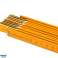 TOP 26C012 1 Houten vouwlint 2 m. geel foto 4