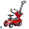 Ride-on Pusher with Guide Coupe Red image 1