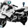 Motocicleta a batería BMW R1200 Police blanco fotografía 1