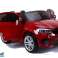 Auto a batteria Nuova BMW X6M verniciata di rosso foto 3