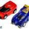 Racerbane 2 Biler Spilleautomater 1:43 Loop Lights bilde 2