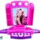 Coiffeuse Ensemble de cosmétiques Miroir Lumières Rose photo 3