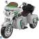 Baterijomis maitinamas motorinis triratis Goldwing Grey nuotrauka 1