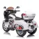 Batteridrevet trehjulssykkelmotor Goldwing Hvit bilde 4