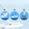 TELESCOPIC FLAT MOP + INSERTS FOR WASHING THE FLOOR AND COLLECTING WET DUST image 1