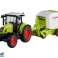 Tractor with Round Baler 37.5 cm image 1