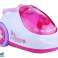 Cleaning Kit Toy Battery Operated Vacuum Cleaner 2 Tips Pink image 1
