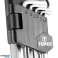 Hex Keys 1.5–10 mm, set of 9 pieces image 5
