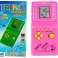 Elektronisches Tetris Taschenspiel Pink Bild 1