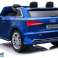 Battery-powered vehicle New Audi Q5 2-seater Blue Painted image 2