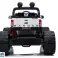 Vehículo a batería Ford Ranger Monster LCD blanco fotografía 4