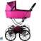 Alice Retro Puppenkinderwagen. Groß. Tief. Tasche Bild 1