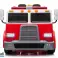 Caminhão de bombeiros alimentado por bateria vermelho para crianças controle remoto LL911 foto 1