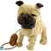 Interaktiver Hund an der Leine Zwinger beige Bild 3