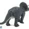 Großer Triceratops batteriebetriebener Dinosaurier Grau Bild 5