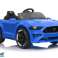 Batterieauto BBH 718A Blau lackiert Bild 1