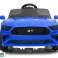 Batterieauto BBH 718A Blau lackiert Bild 2