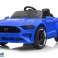 Batterieauto BBH 718A Blau lackiert Bild 3