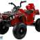 Quad Akku BDM0906 aufblasbare Räder rot Bild 2