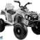 Quad Akku BDM0906 aufblasbare Räder weiß Bild 1