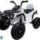 Quad Akku BDM0906 aufblasbare Räder weiß Bild 6