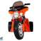 Batteriebetriebenes Motorrad JT568 Orange Bild 2