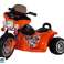 Batteriebetriebenes Motorrad JT568 Orange Bild 3
