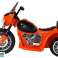Batteriebetriebenes Motorrad JT568 Orange Bild 4