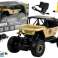 Coche Mando a Distancia Jeep R/C 1:18 Oro fotografía 2