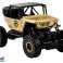 Coche Mando a Distancia Jeep R/C 1:18 Oro fotografía 4