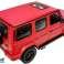 Afstandsbediening Mercedes G63 Rastar RC Rood foto 3