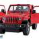 Auto R/C Jeep Wrangler Rubicon 1:14 Rastar Rouge photo 3