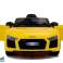 Audi R8 JJ2198 Geel foto 3