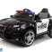 Batteriebetriebenes Auto BBH0007 Polizei Schwarz Bild 1