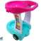 Trolley schoonmaakset roze stofzuiger foto 3