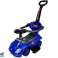 Ride-on Ride-on with Pusher Mega Car 3in1 Blue image 2