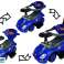 Ride-on Ride-on with Pusher Mega Car 3in1 Blue image 1