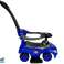 Ride-on Ride-on with Pusher Mega Car 3in1 Blue image 3