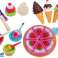 Süßigkeiten Set Desserts Eis Kekse Zubehör Bild 1