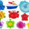 Bath Toys Net Landing Net Starfish Turtle image 1