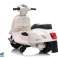 Batería Scooter Vespa GTS 300 Mini Blanco fotografía 2