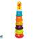 Educational pyramid for a child Build a tower. Sorter. Fun in the water image 1