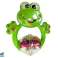 Set of rattles chews colorful animals teddy bear frog image 3