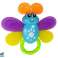 Set of rattles chews colorful animals teddy bear frog image 5
